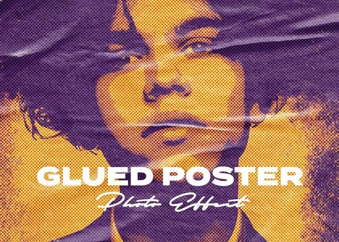 Glued Poster
